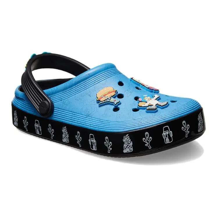 Crocs Off Court Clog SpongeBob SquarePants Uşaq 3