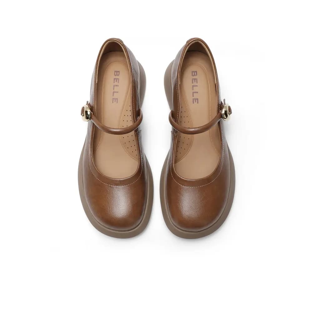 BELLE Platform Mary Jane Ayaqqabı 3.5sm Qadın 13
