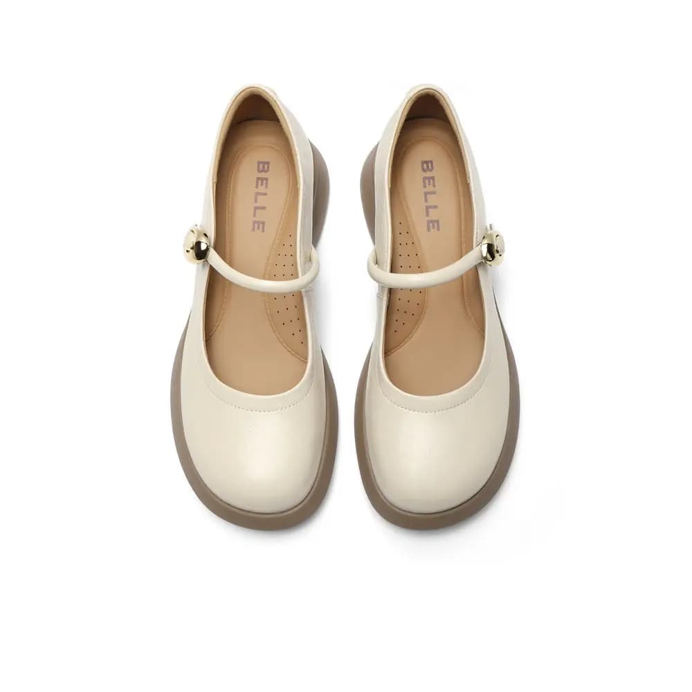 BELLE Platform Mary Jane Ayaqqabı 3.5sm Qadın 3