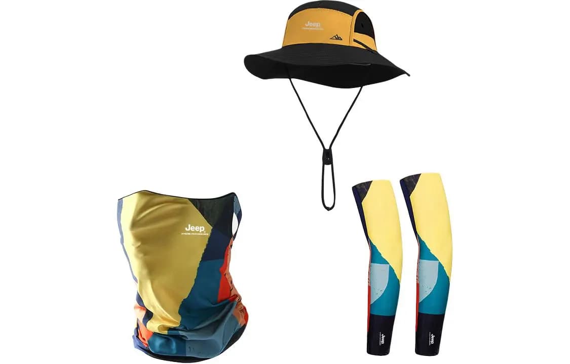 Jeep UV Protection Sun Hat Hiking Hat Polyester Sun Hat Unisex 7