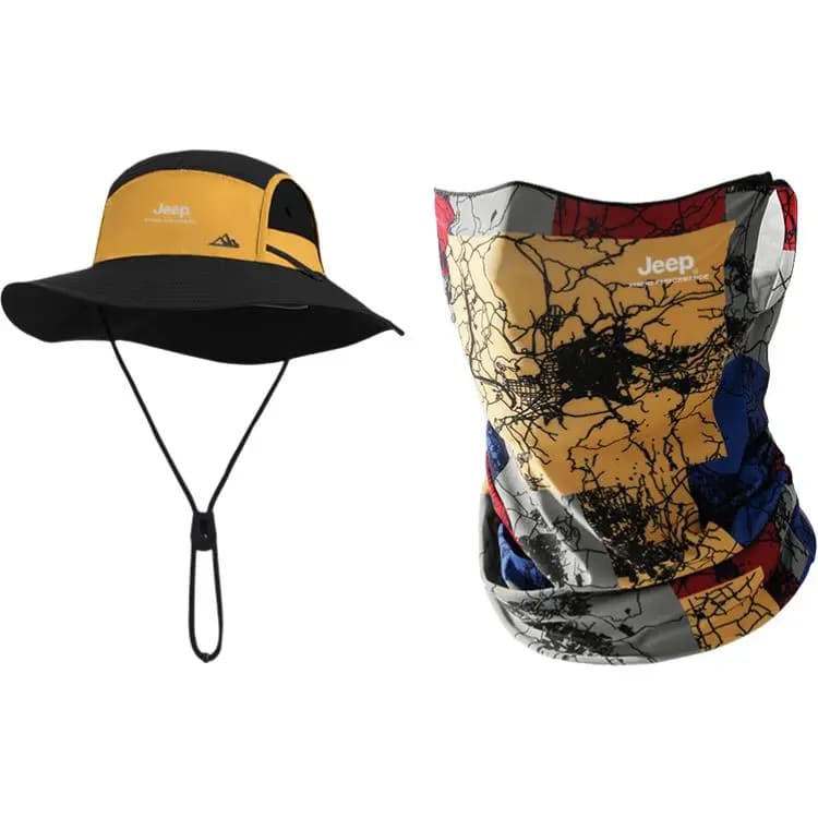 Jeep UV Protection Sun Hat Hiking Hat Polyester Sun Hat Unisex 2
