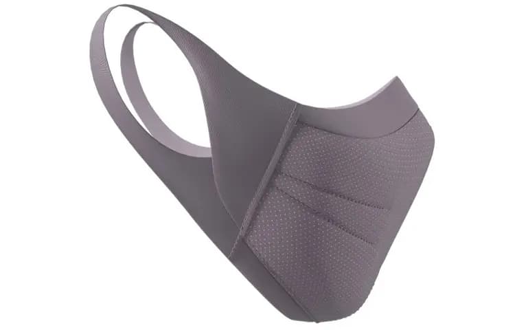 Under Armour UA Sports Üz Maskası Bənövşəyi/Boz 3