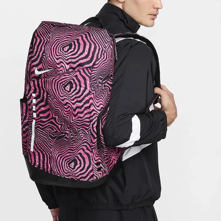Nike Hoops Elite 32L Bel Çantası Qara/Çəhrayı/Ağ 5