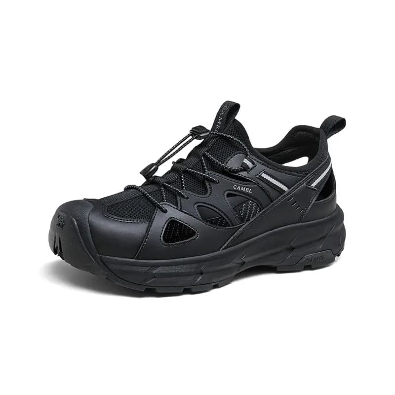 CAMEL Lightweight Breathable Resilient Cushioning Anti-Collision Anti-Slip Thick Sole Lace-Up-Free Wading Shoes Men's 2