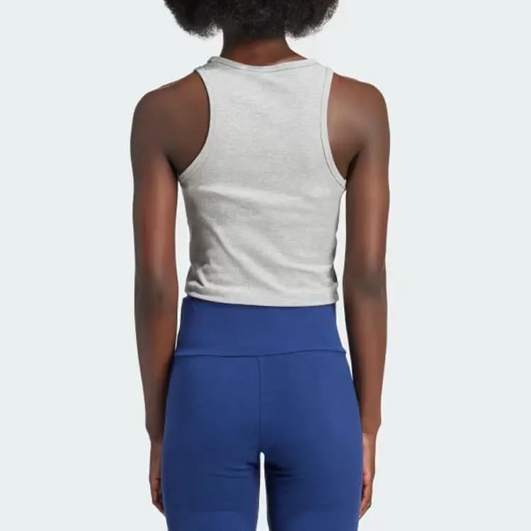 adidas originals Essential Loqolu Mayka Qadın Boz 3