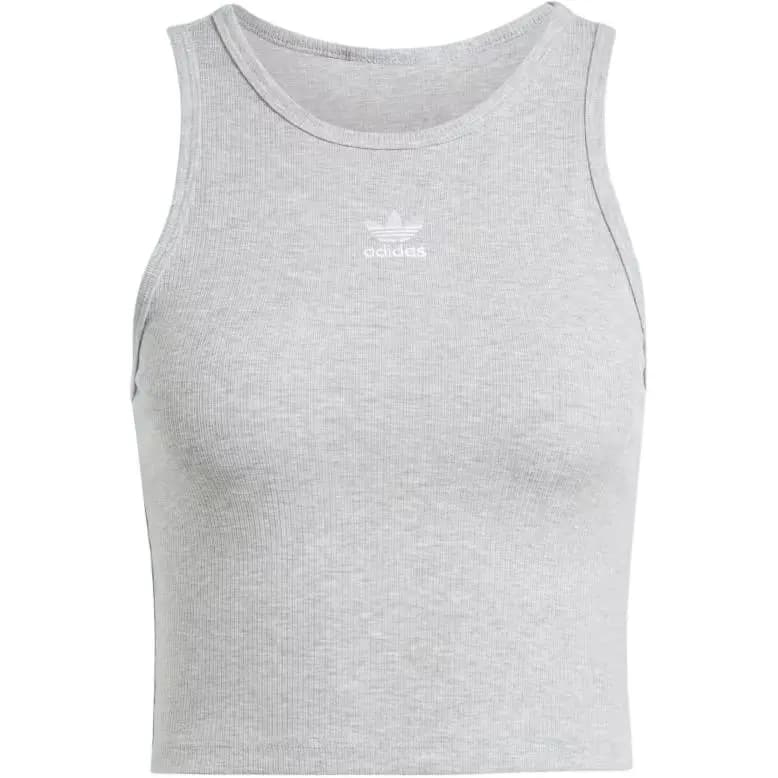 adidas originals Essential Loqolu Mayka Qadın Boz