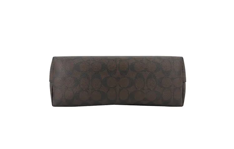 COACH PVC Tote Çanta Qadınlar üçün Tünd Qəhvəyi 5