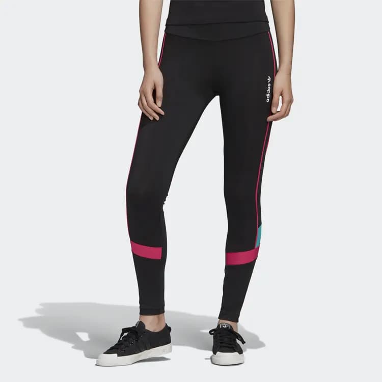 adidas Originals Tech Leggings Qadın İdman Şalvarı Qara 3