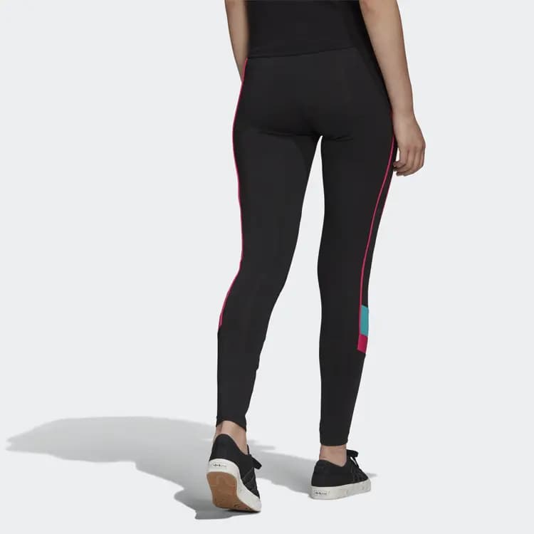 adidas Originals Tech Leggings Qadın İdman Şalvarı Qara 4