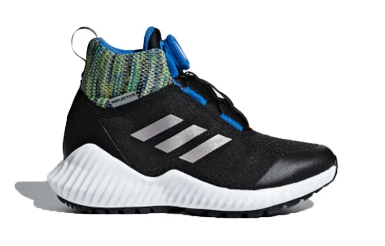 Adidas Fortatrail Uşaq Qaçış Ayaqqabısı Qara/Gümüşü 2