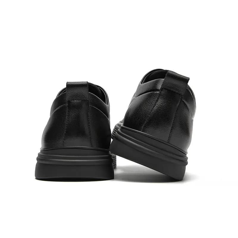 [Couple Gift] AOKANG Cow Leather Business Versatile Breathable Lace-Up Simple Dress Shoes Men's 4