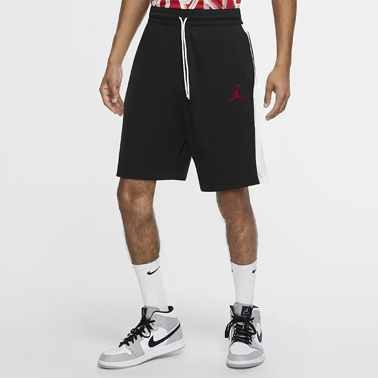 Jordan Basketbol Şortu Kişi Qara/Ağ/Qırmızı 4
