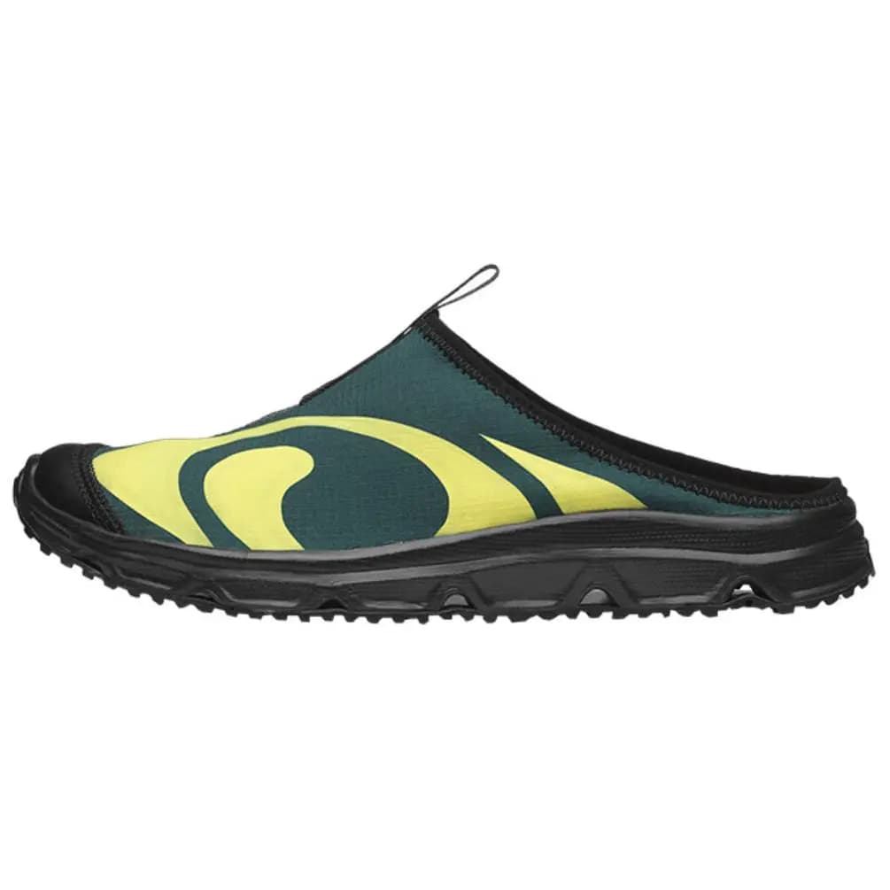 SALOMON RX Slide 3.0 SEASONAL Soft Comfortable Anti-Friction Slip-Resistant Toe-Covered Sandals Unisex Green