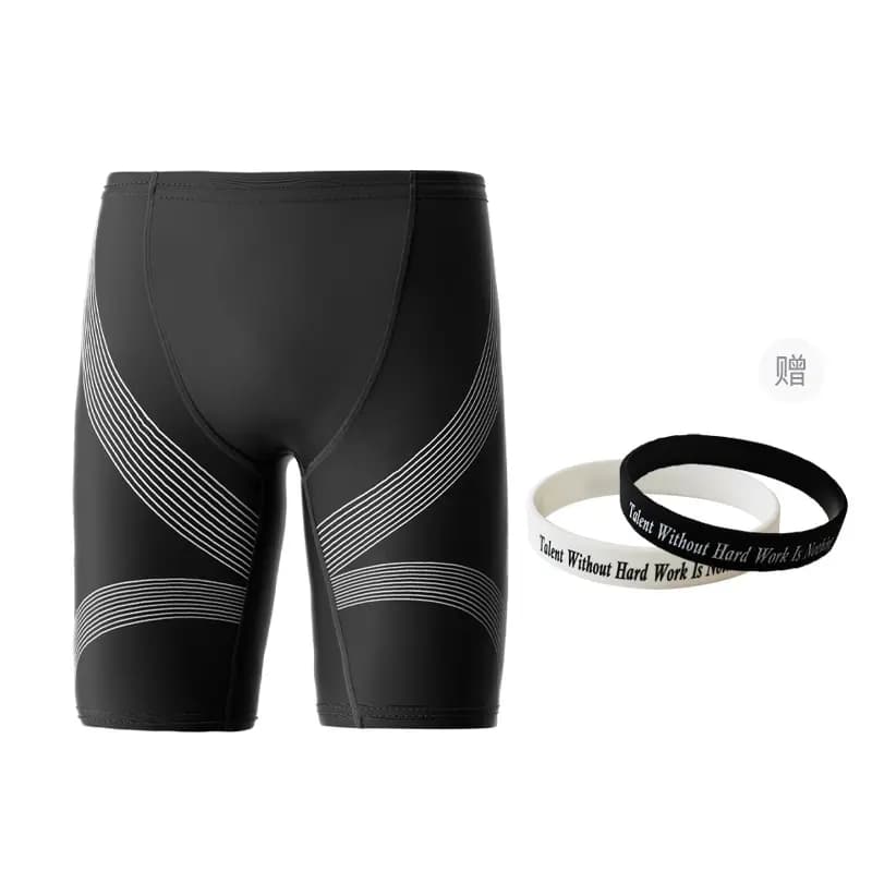 LiNing Chlorine-Resistant Soft Comfortable Fabric Stretch Beach Shorts Men's Comes With Gift 11