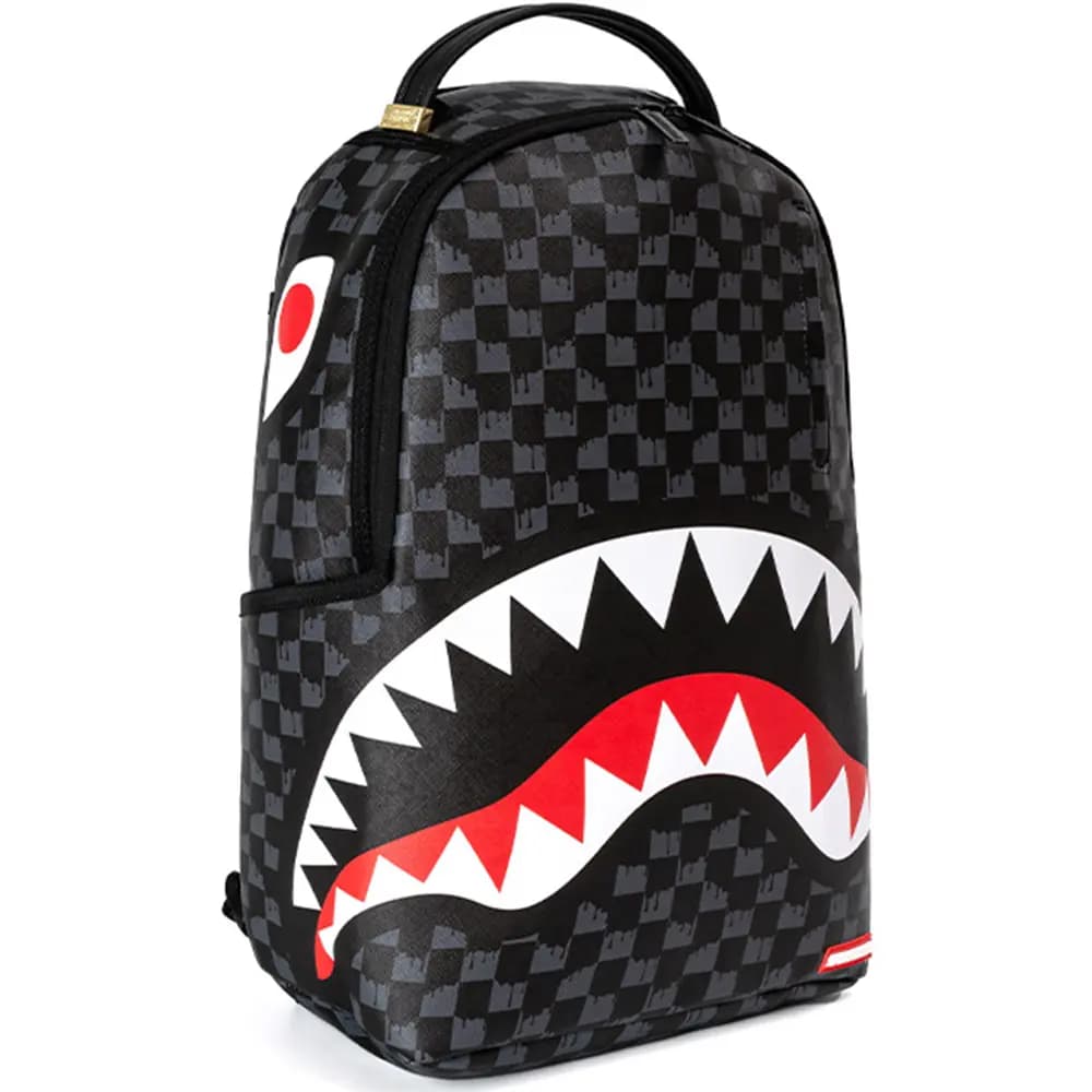 SPRAYGROUND Monogram PVC Bel Çantası Unisex Qara 9