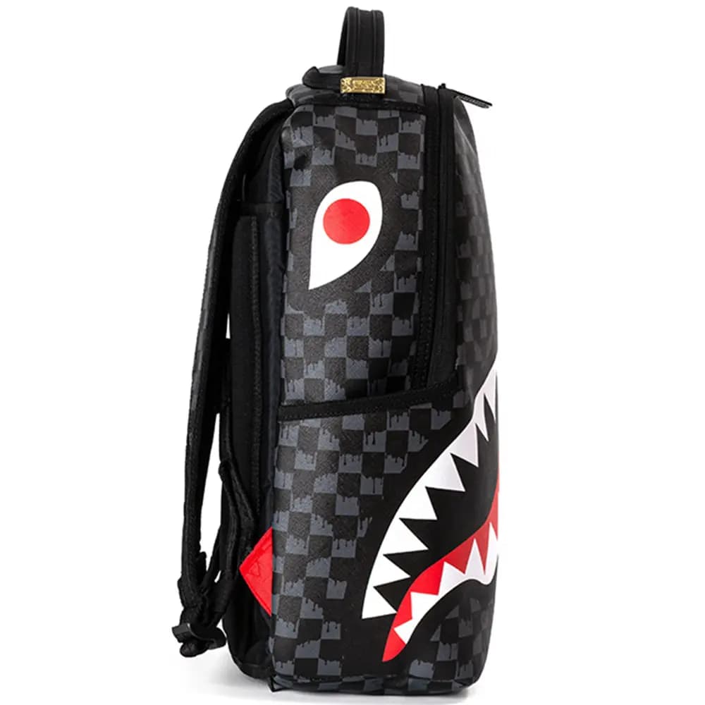 SPRAYGROUND Monogram PVC Bel Çantası Unisex Qara 8