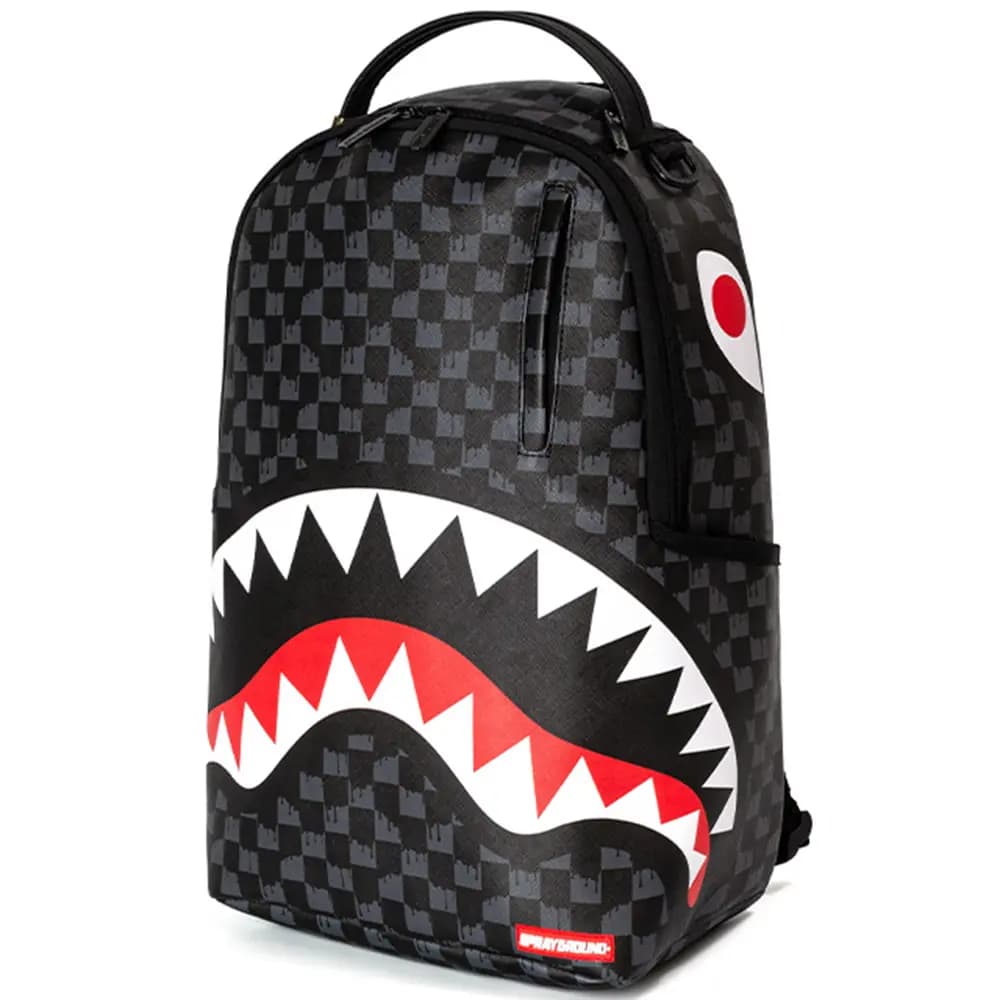 SPRAYGROUND Monogram PVC Bel Çantası Unisex Qara 7