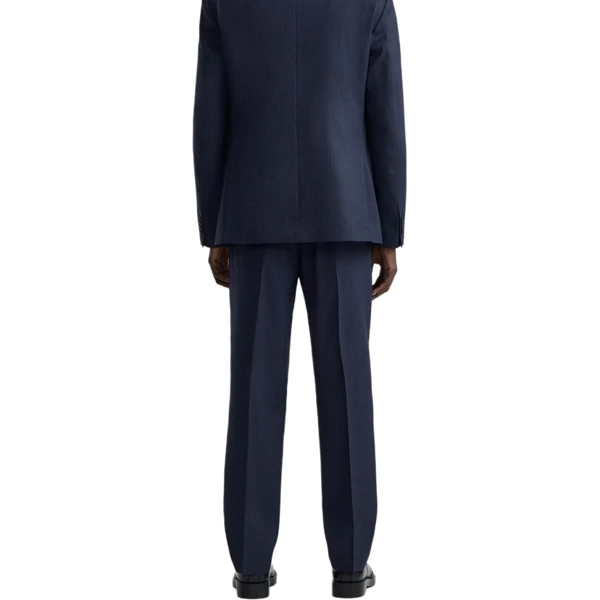 ZARA Slim Fit Kişi Kostyum Şalvarı Mavi 3