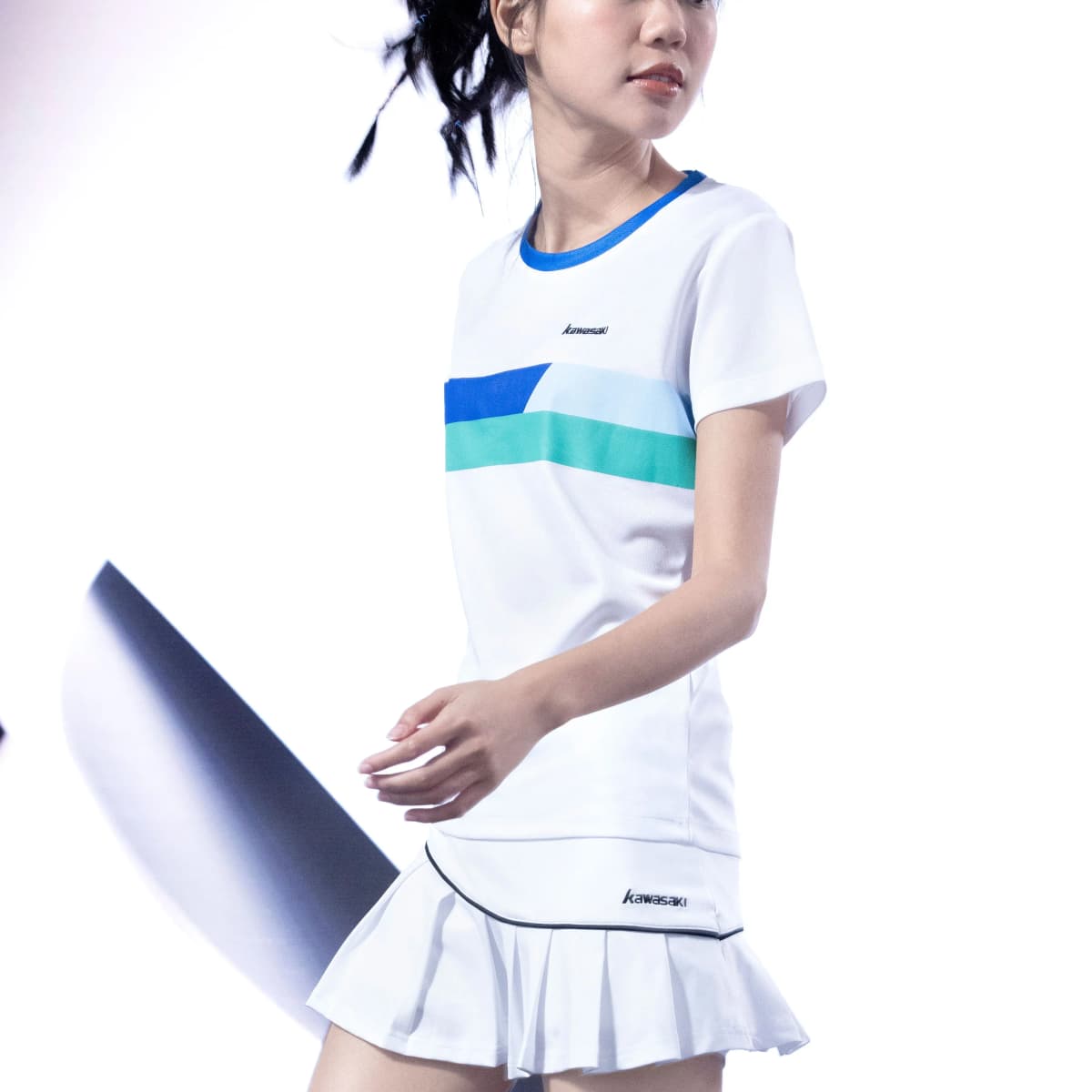Kawasaki Casual Short Skirts Women's Black White 5