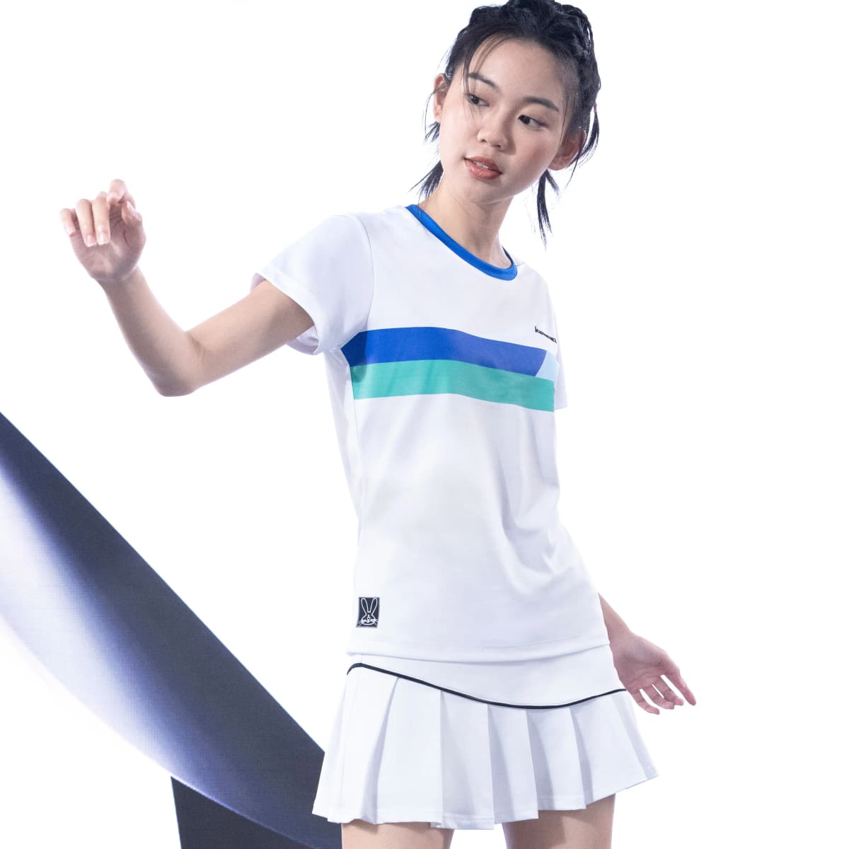 Kawasaki Casual Short Skirts Women's Black White 4