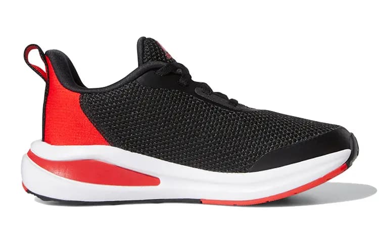 Adidas Fortarun Uşaq Qaçış Ayaqqabısı Qara/Ağ/Qırmızı 2