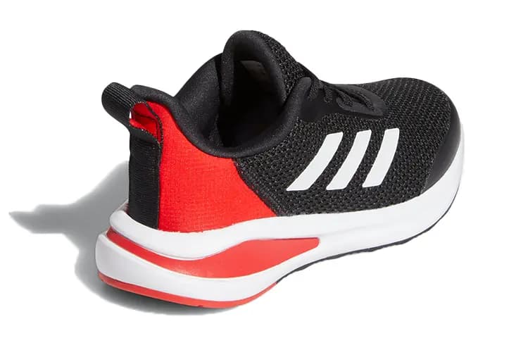 Adidas Fortarun Uşaq Qaçış Ayaqqabısı Qara/Ağ/Qırmızı 4