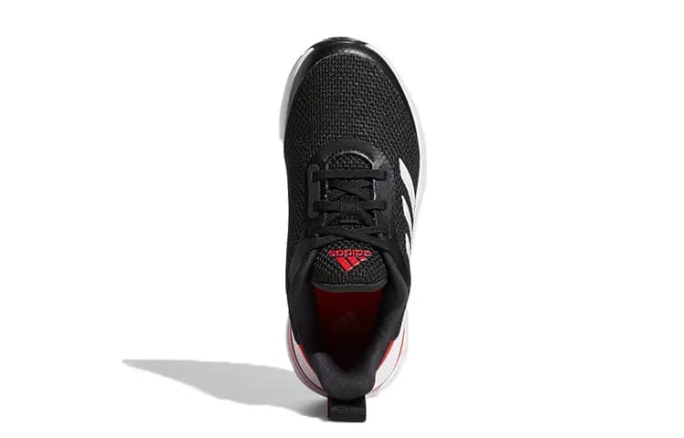 Adidas Fortarun Uşaq Qaçış Ayaqqabısı Qara/Ağ/Qırmızı 5