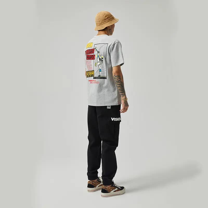 Vision Street Wear Unisex Kargo Şalvar Qara 5
