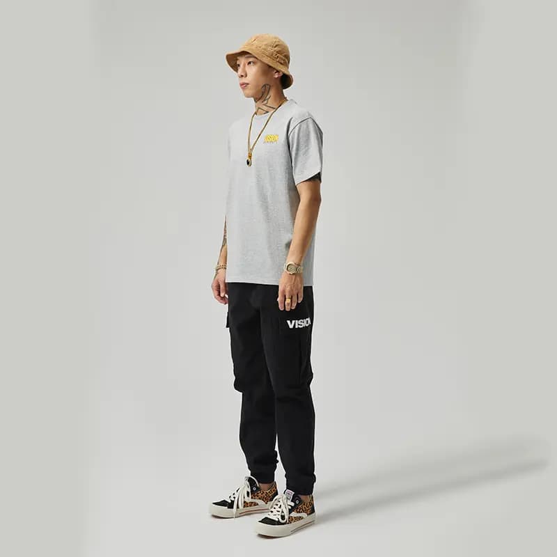 Vision Street Wear Unisex Kargo Şalvar Qara 4