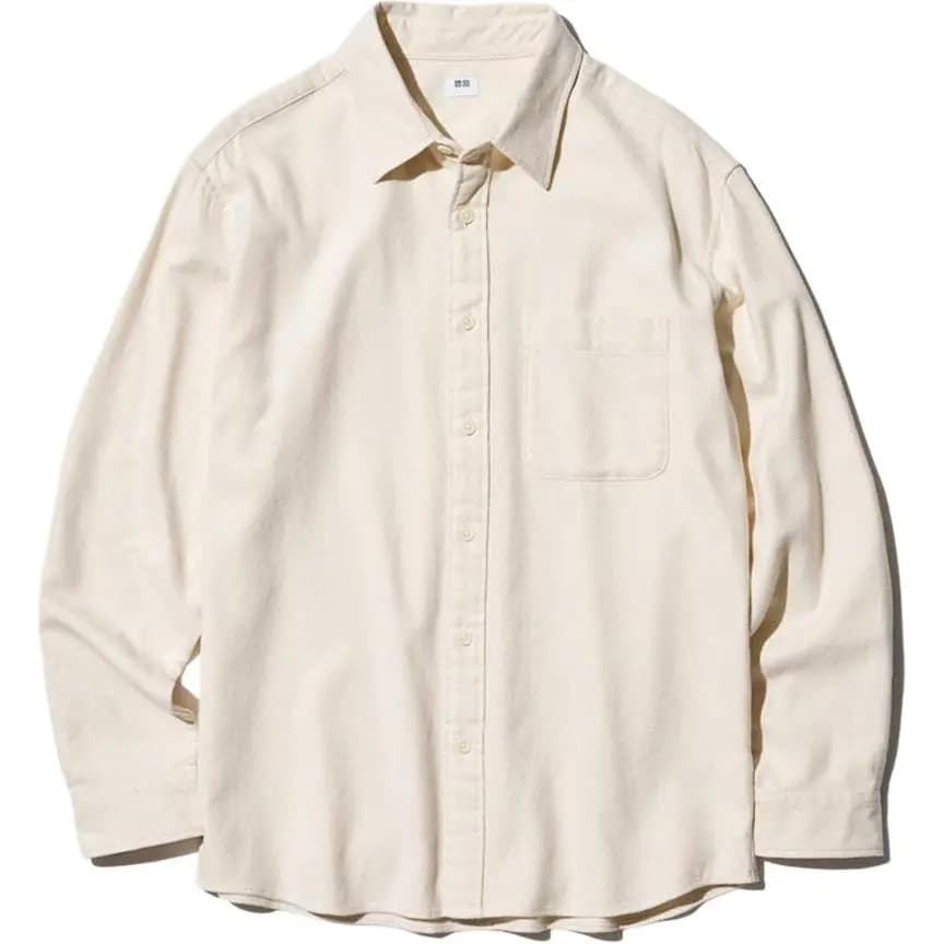 UNIQLO Kişi Köynəyi Krem
