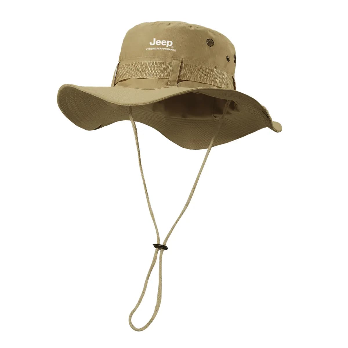 Jeep Sun Hat UV-Protective Summer Men's Outdoor Cycling Fisherman Hat Women Polyester Sun Hat Unisex 15