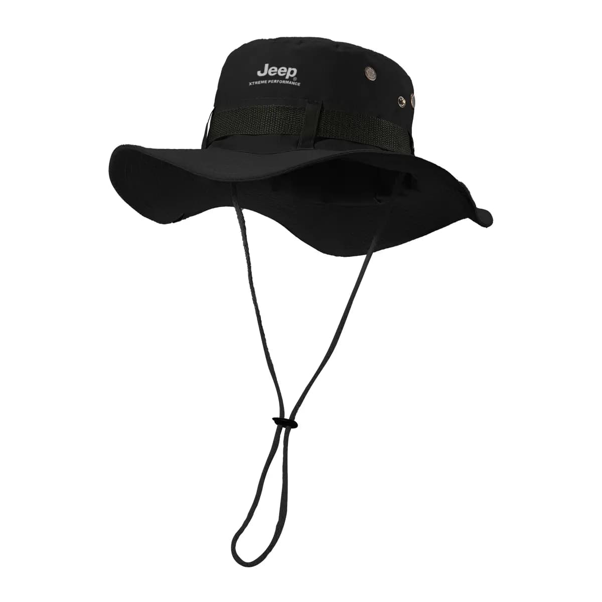 Jeep Sun Hat UV-Protective Summer Men's Outdoor Cycling Fisherman Hat Women Polyester Sun Hat Unisex 16