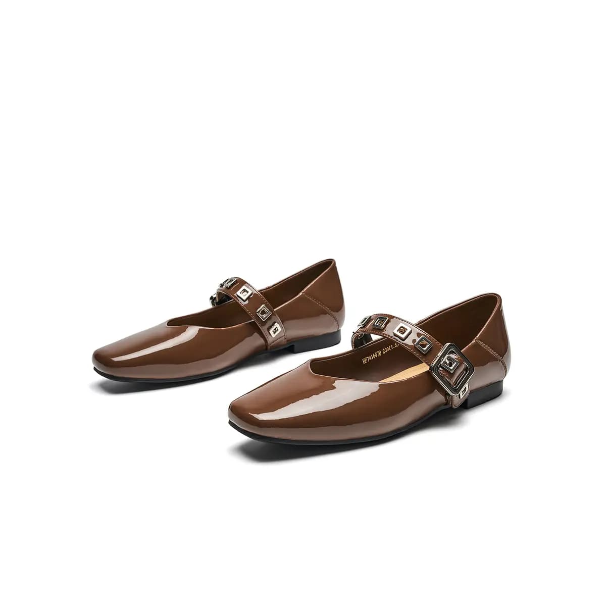 EBLAN Mary Jane Shoes Women's Khaki 3