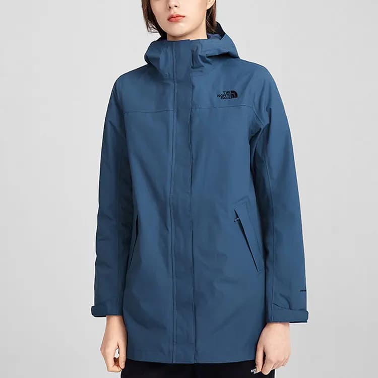 THE NORTH FACE City Outdoor Windbreaker Qadın Pencəyi Mavi 5