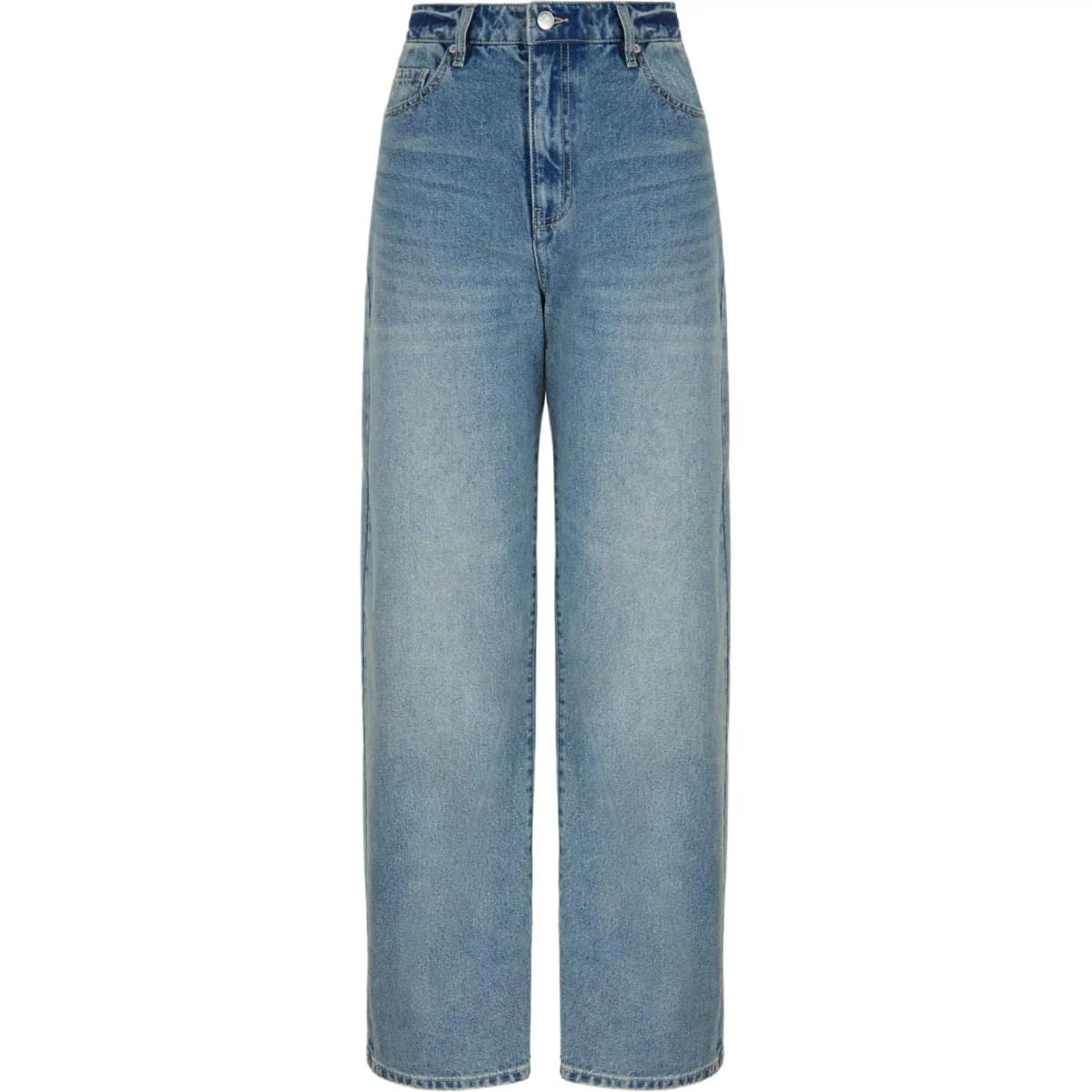 ARMANI EXCHANGE SS24 Qadın Cins Şalvarı İndigo