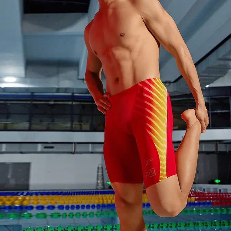 Speedo Kişi Üzgüçülük Şortu Qırmızı 6