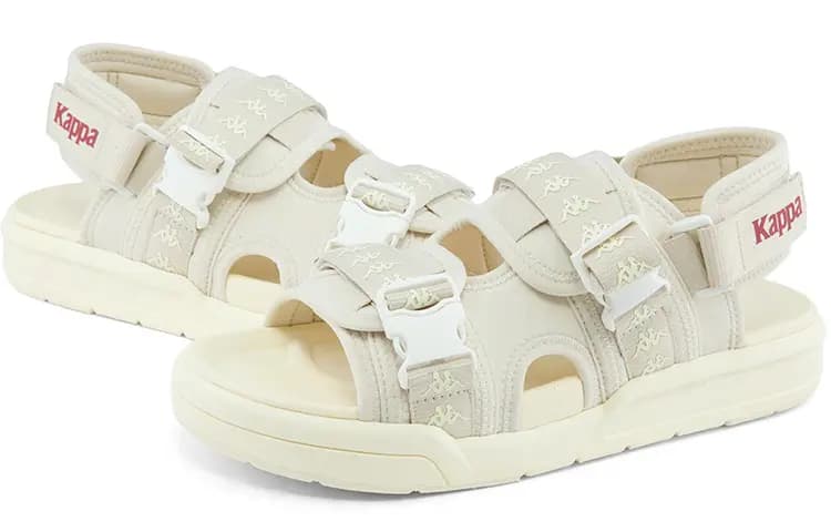 Kappa Beach Sandals Unisex Clear Rain Gray 6