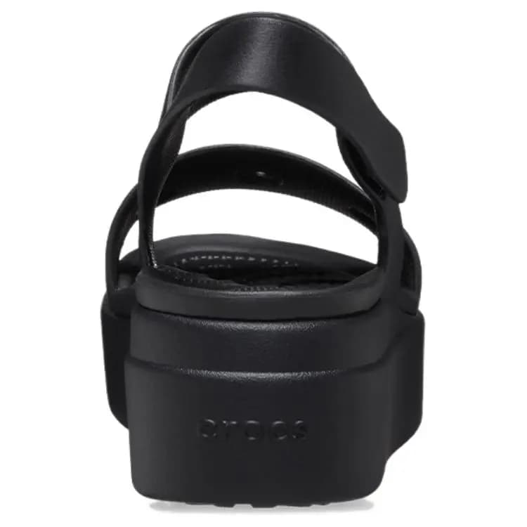 Crocs Brooklyn Beach Sandals Women's Black 5