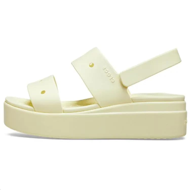 Crocs Brooklyn Çimərlik Sandalı Qadın Sarı