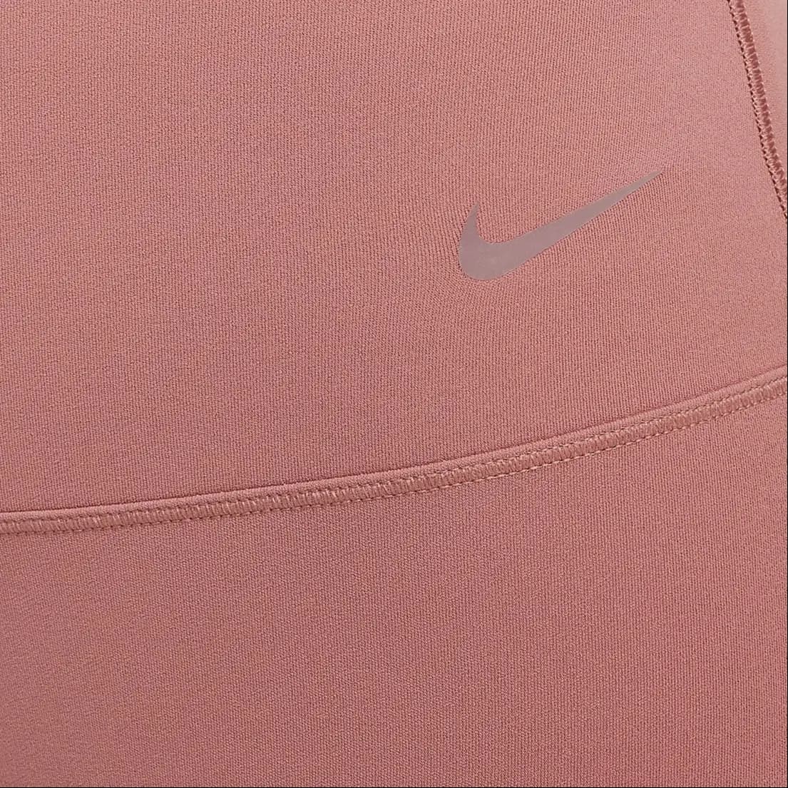 Nike Zenvy Solid 7/8 High-Waist Tight Lifting Leggings Women's Canyon Pink/Black 5