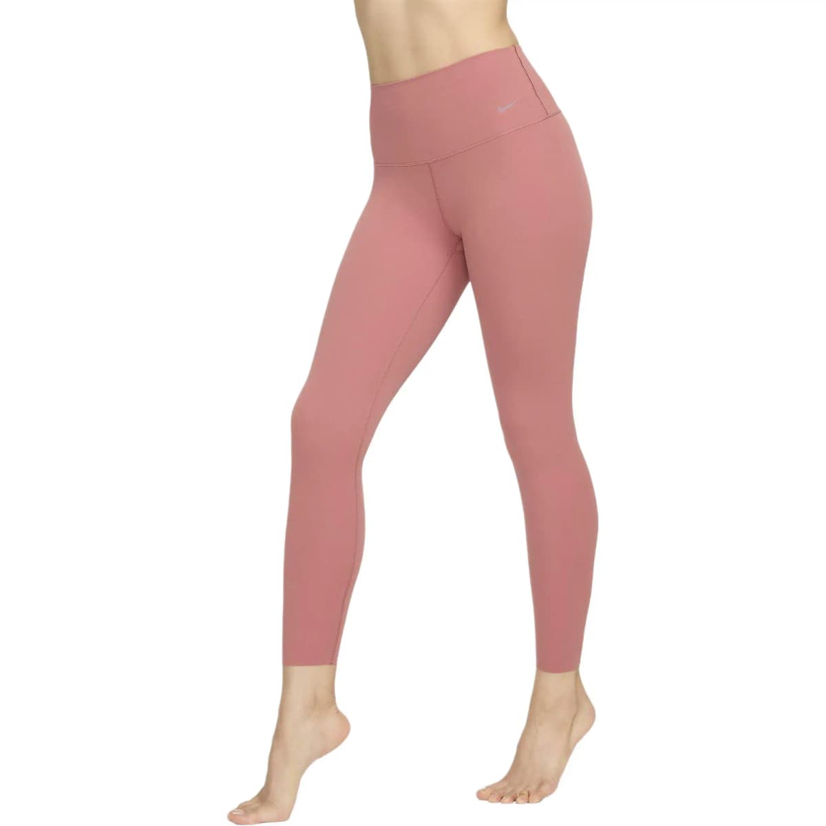 Nike Zenvy 7/8 Qadın Legginsi Çəhrayı/Qara