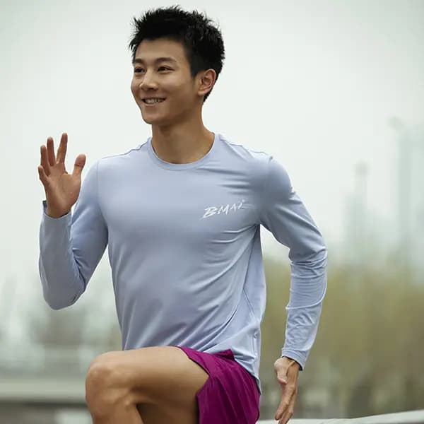 BMAI Workout Clothing Men's Bright Blue 4