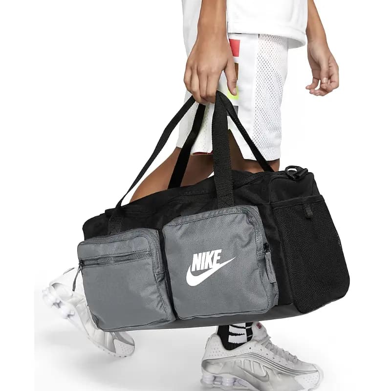 Nike İdman və Səyahət Çantası Unisex Qara/Boz 6