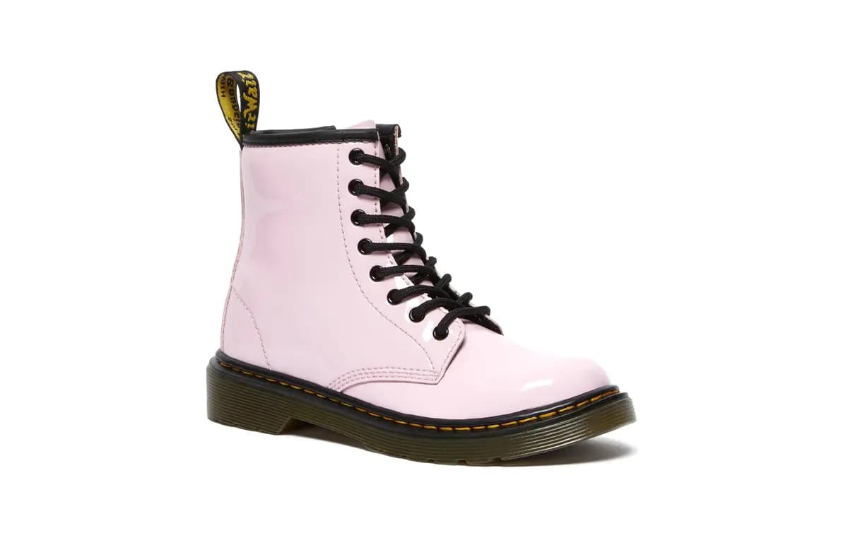 Dr. Martens Junior 1460 Zip Uşaq Çəkmələri Açıq Çəhrayı 3