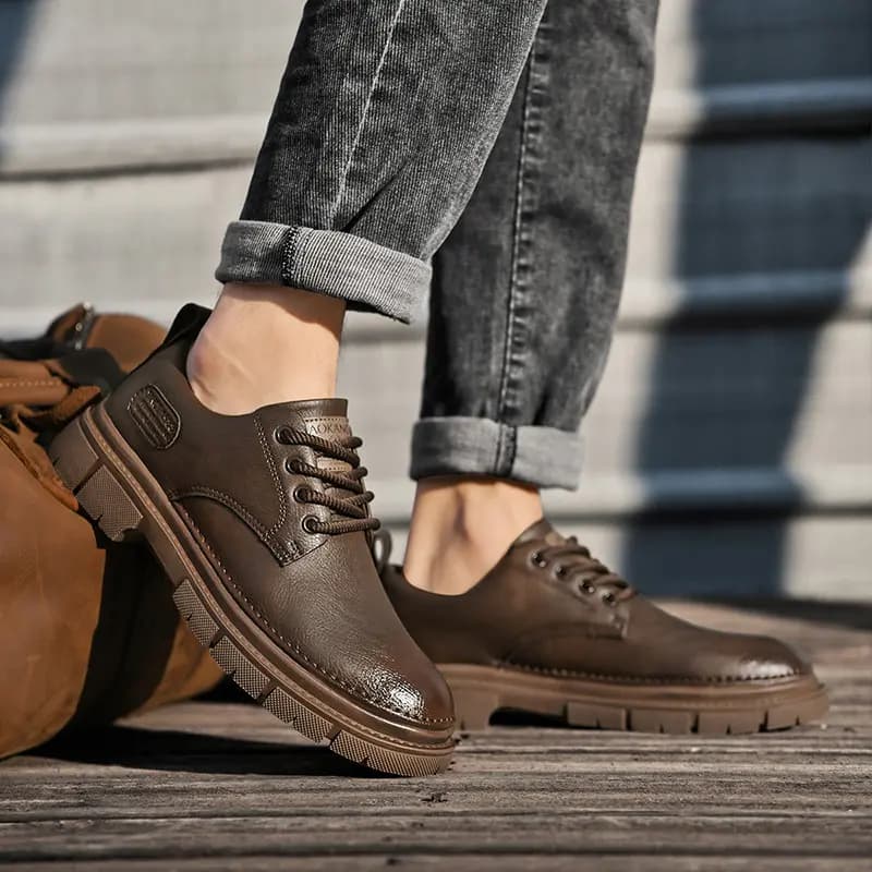 AOKANG Ankle Boots Men 24