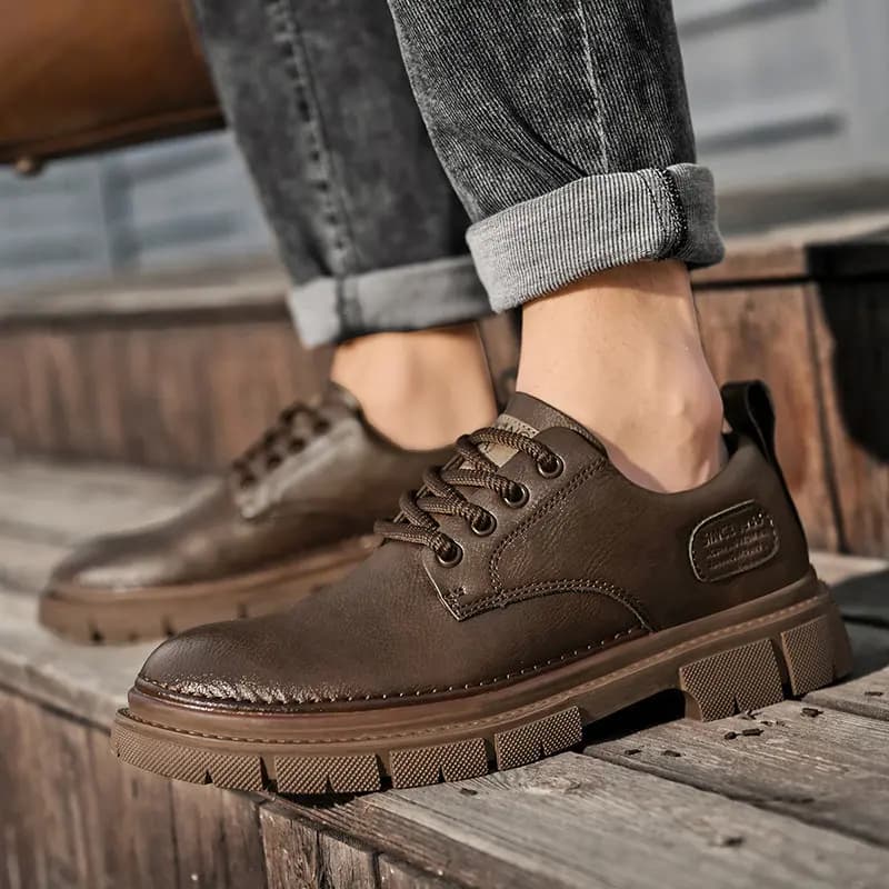 AOKANG Ankle Boots Men 20