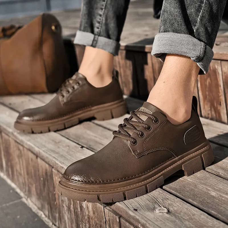 AOKANG Ankle Boots Men 21