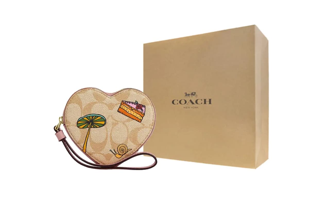 COACH x OBSERVED BY US Pul kisəsi Qadın Xaki/Çəhrayı 3
