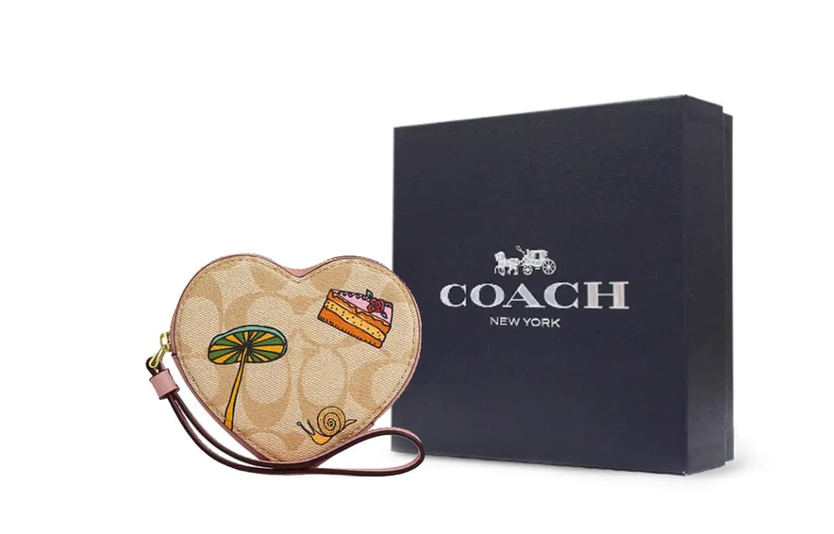 COACH x OBSERVED BY US Pul kisəsi Qadın Xaki/Çəhrayı 4