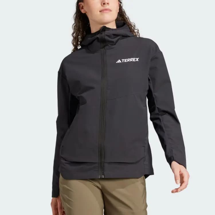 Adidas Outdoor Qadın Küləklik Pencəyi Qara 2